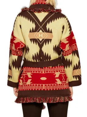 Alanui Fringed Belted Jacket