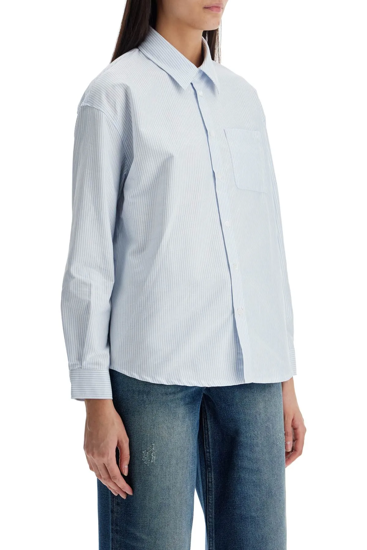 A.P.C. Boyfriend Shirt With Pocket Detail