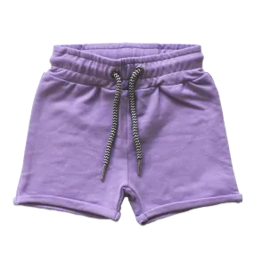 Bamboo Drawstring Shorts - Taro