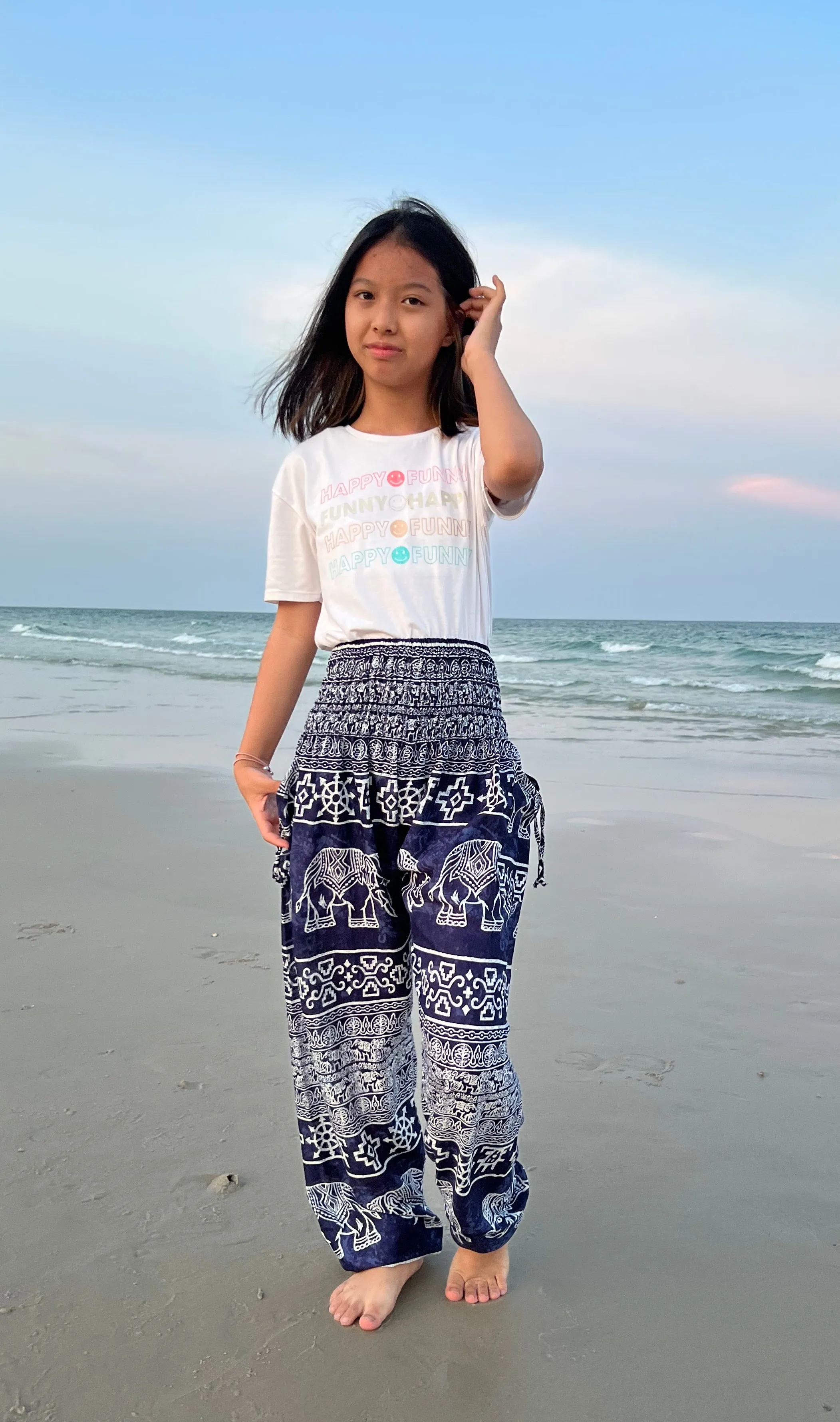 Big Elephant Kids Boho Harem Pants