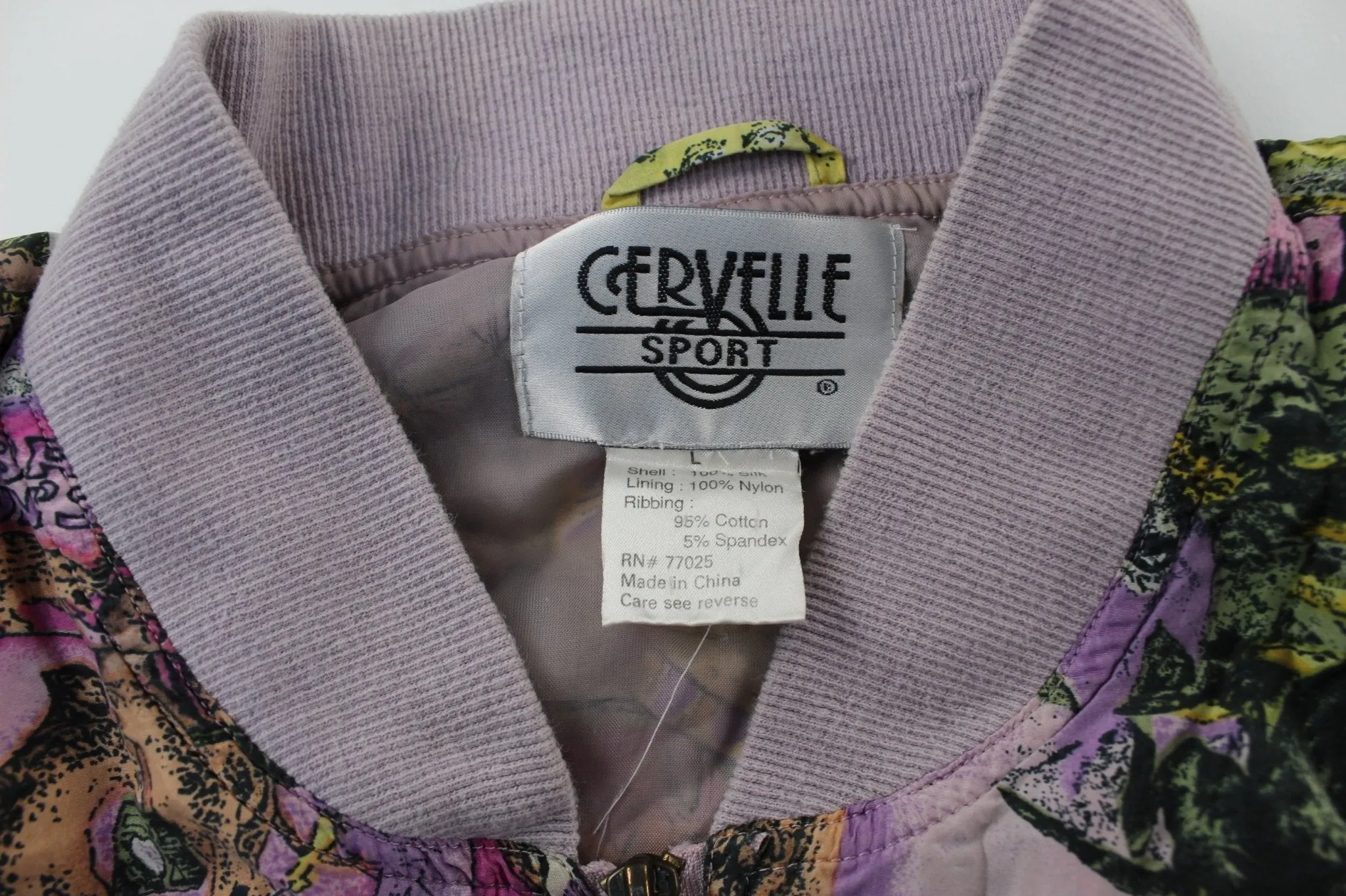 Cerville Sport Silk Patterned Jacket