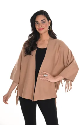 Fringed Cardigan Jacket