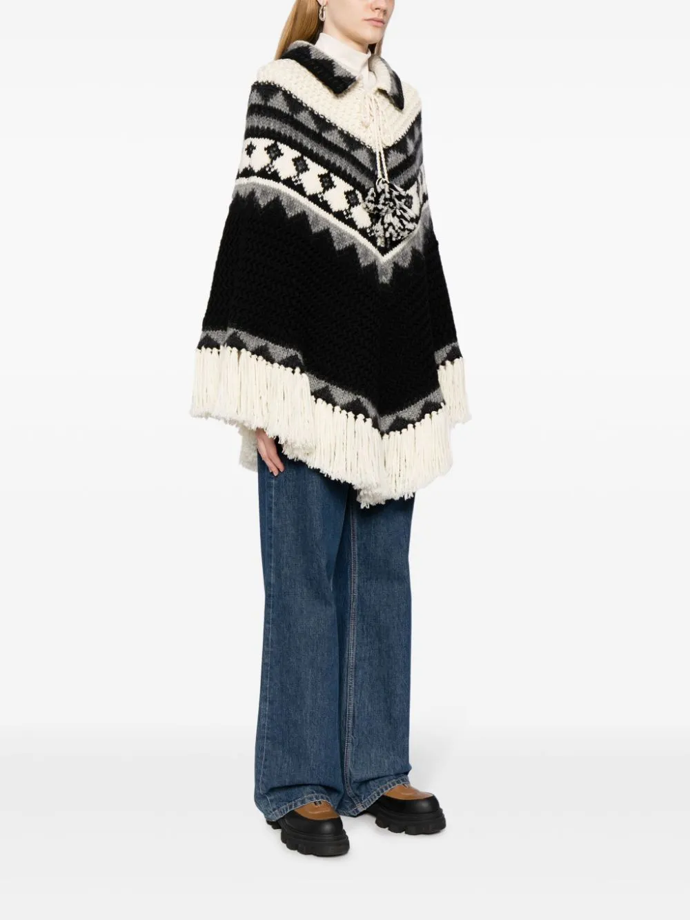 Fringed Poncho