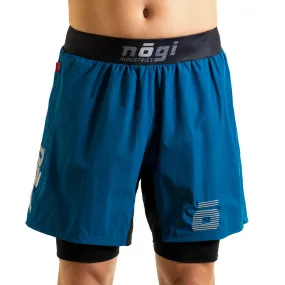 Ghost 7" Inseam Premium Lined Grappling Shorts - Ultramarine Blue