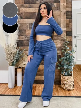 Heather Soft Lounge Matching Set