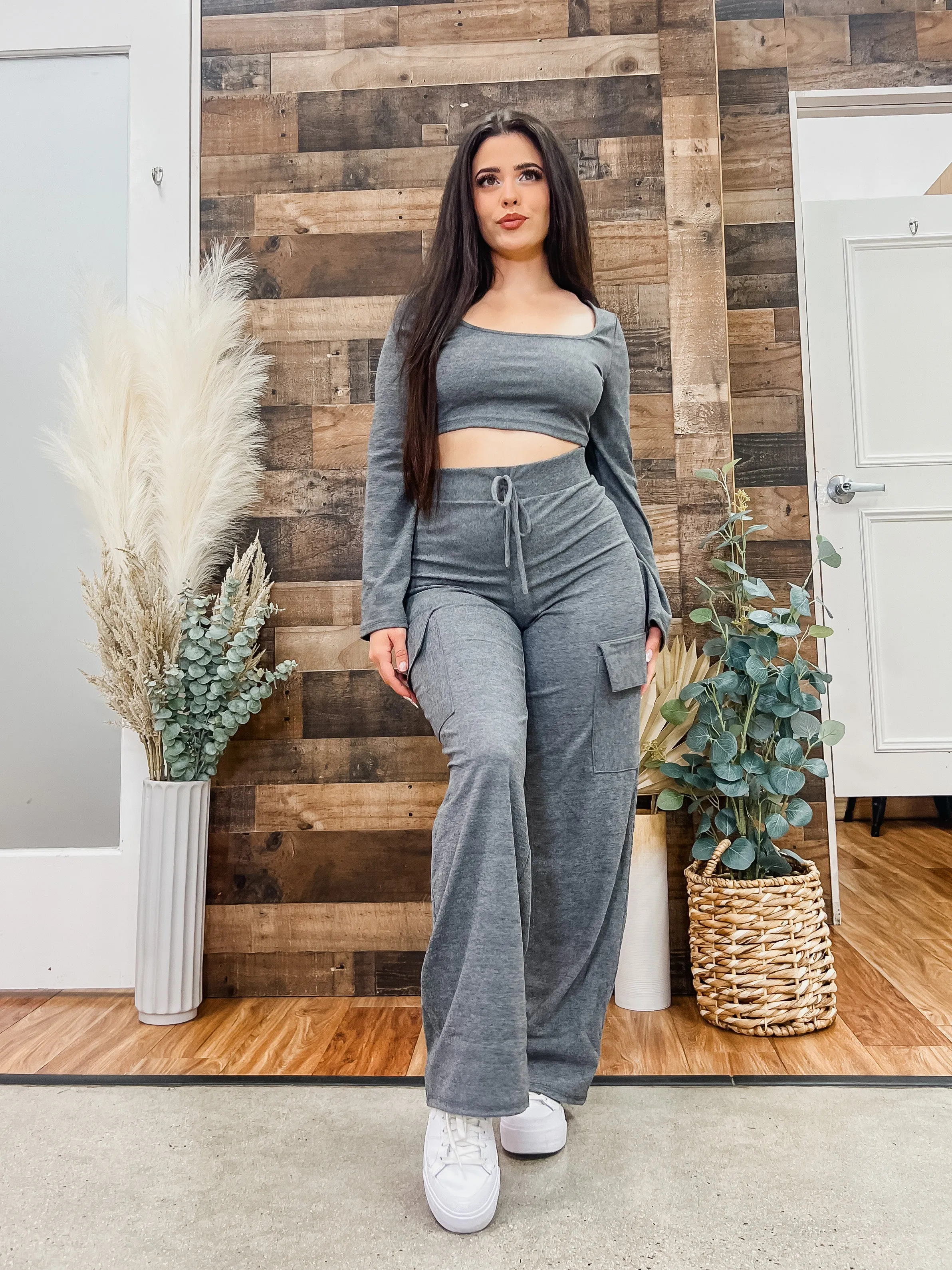 Heather Soft Lounge Matching Set