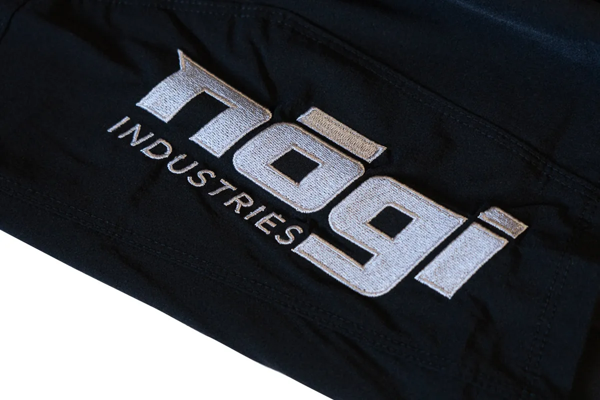 KIDS Ghost Premium Lined Grappling Shorts - Obsidian Black