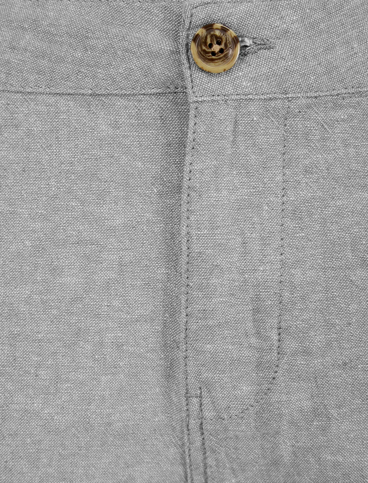 Maulua Cotton Linen Straight Leg Trousers in Grey - Tokyo Laundry