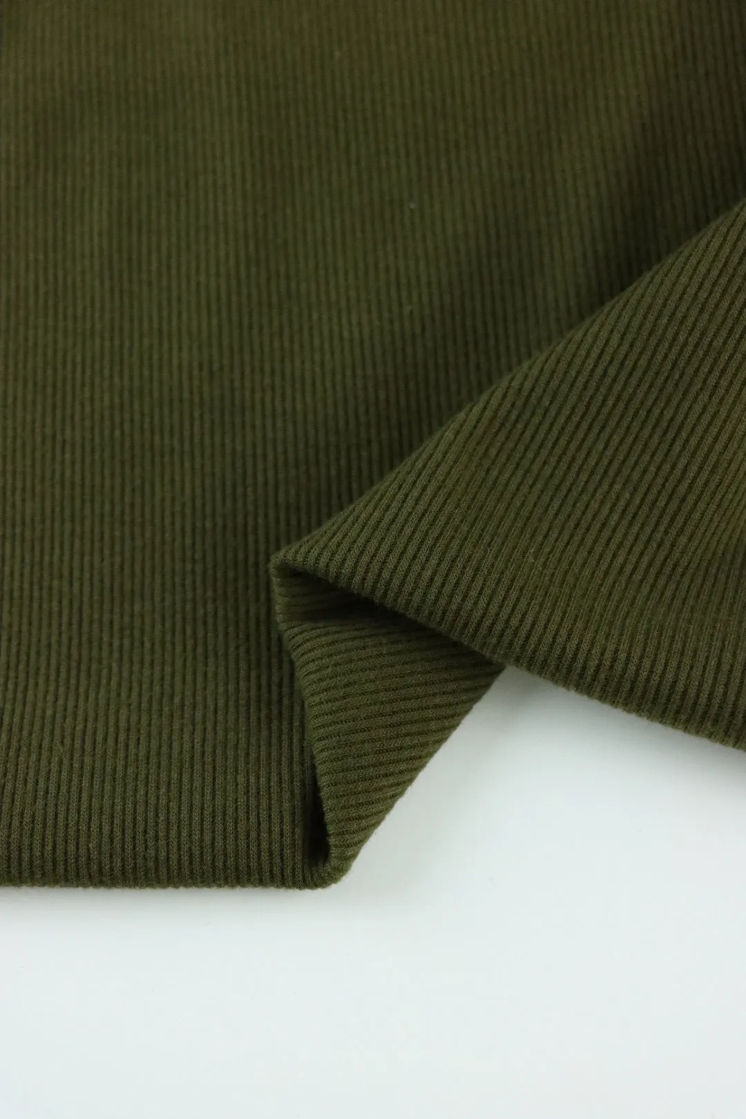 Olive Vaeroy 2x1 Rib Knit