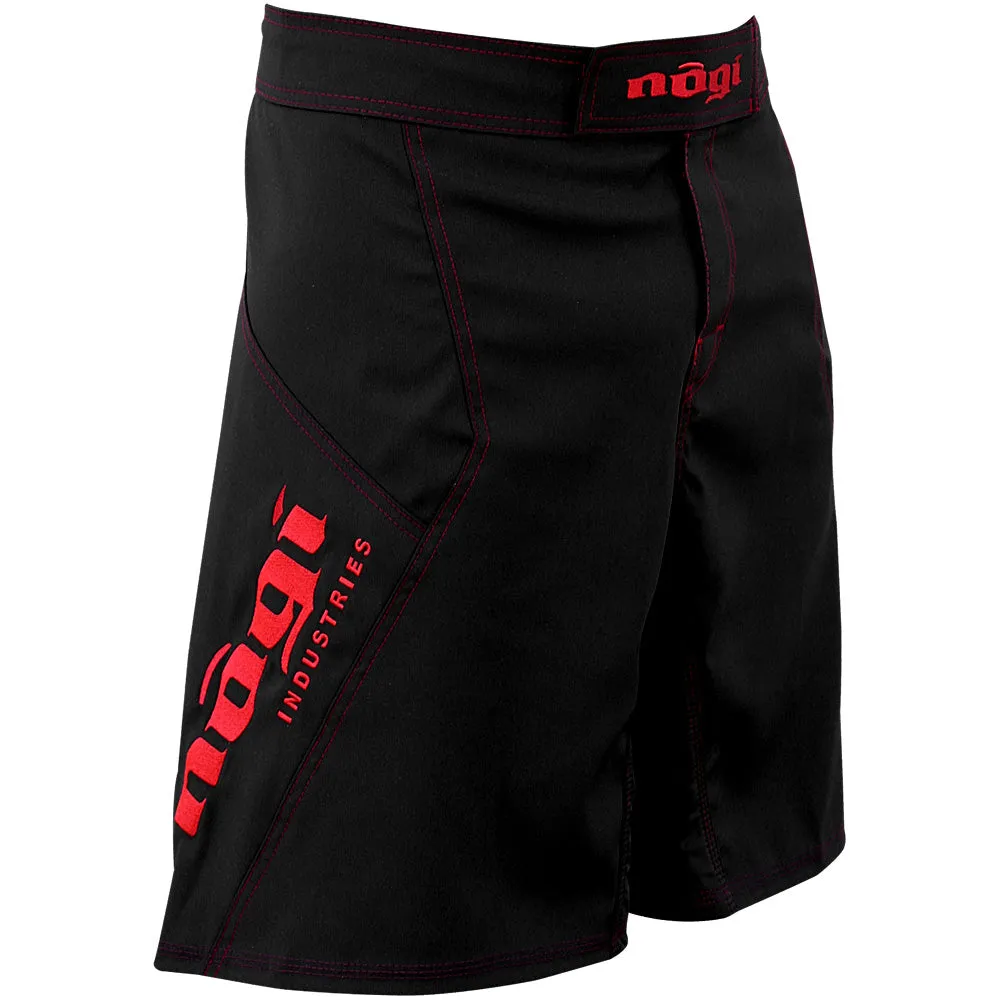 Phantom 3.0 Fight Shorts - Black and Crimson - MADE IN USA - Limited Edition