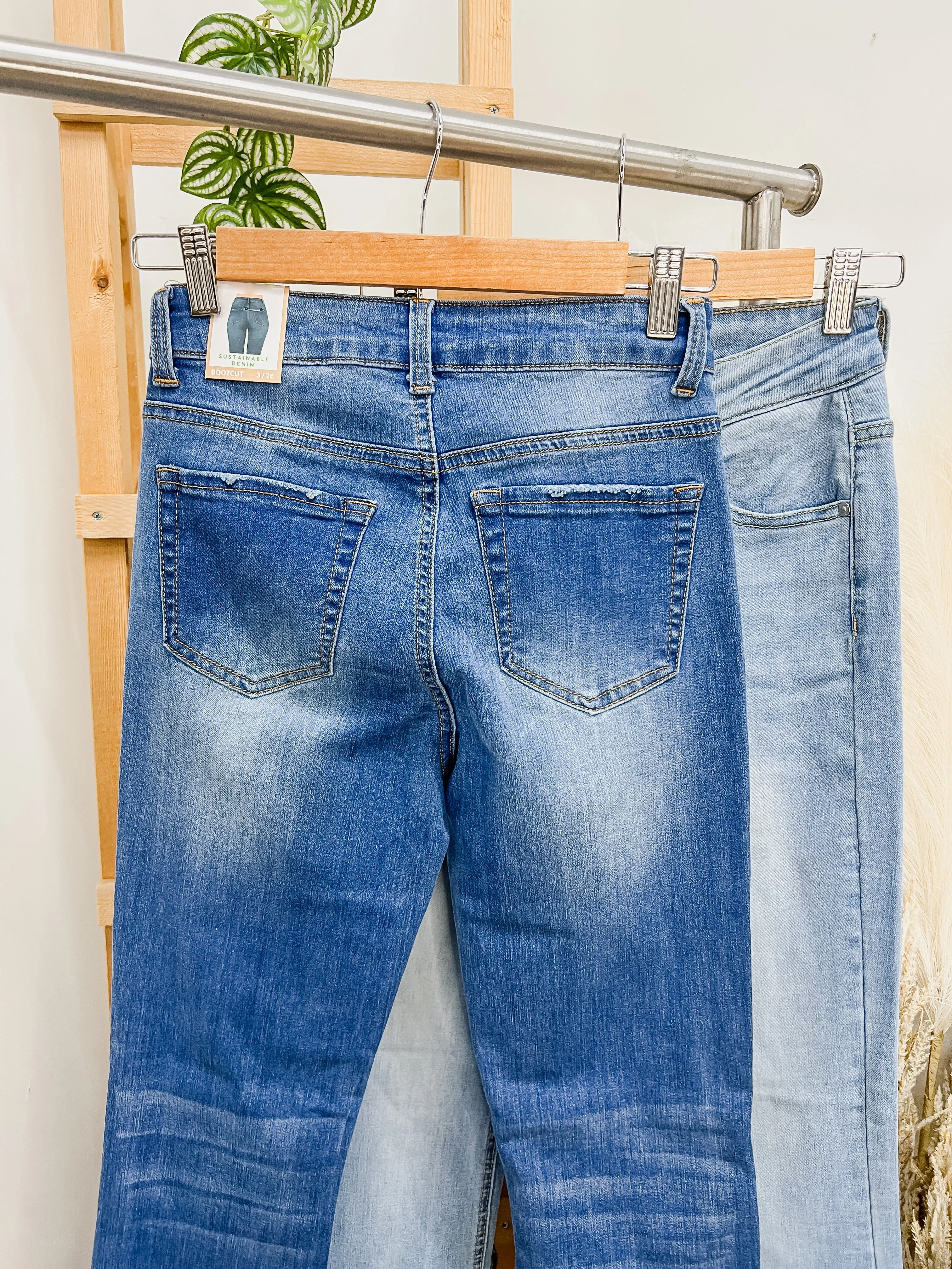 RESTOCK! Mari Bootcut High Waist Stretch Jeans