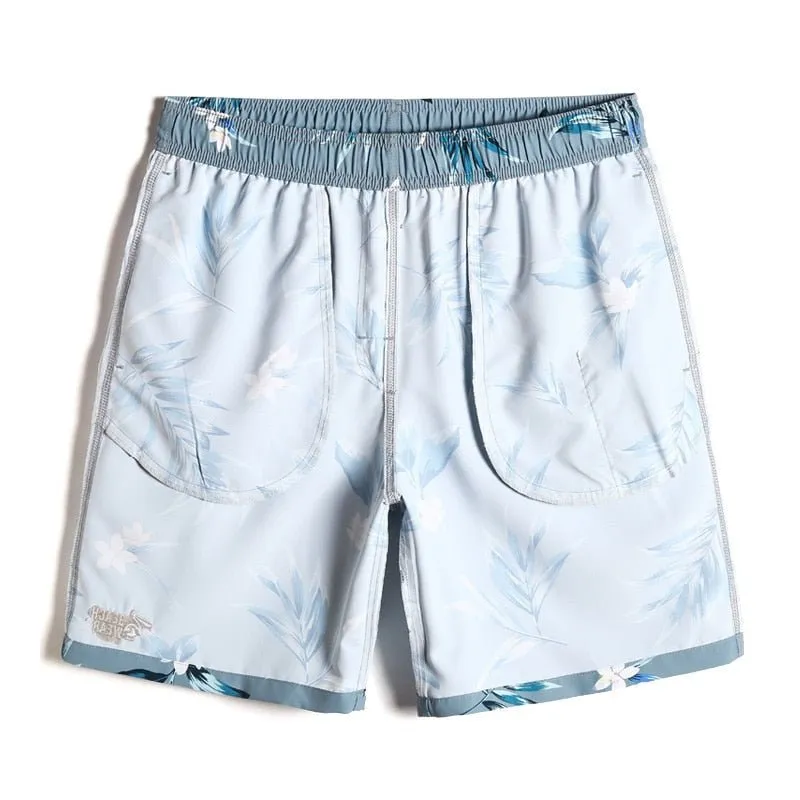 Silver Leaf Board Shorts