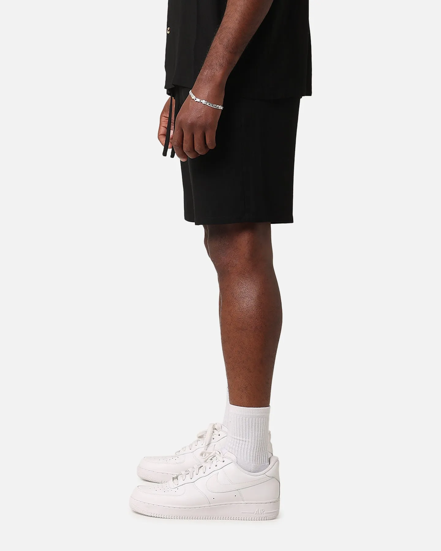 XXIII Ezrah Linen Shorts Black