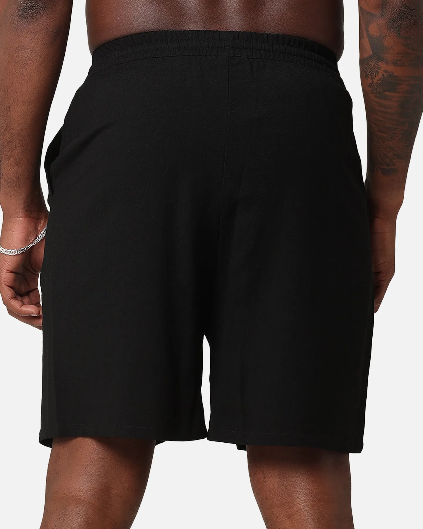 XXIII Ezrah Linen Shorts Black